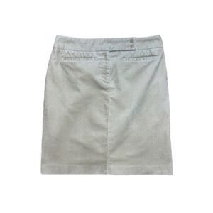 New York & Company Tan Corduroy Skirt Size 8